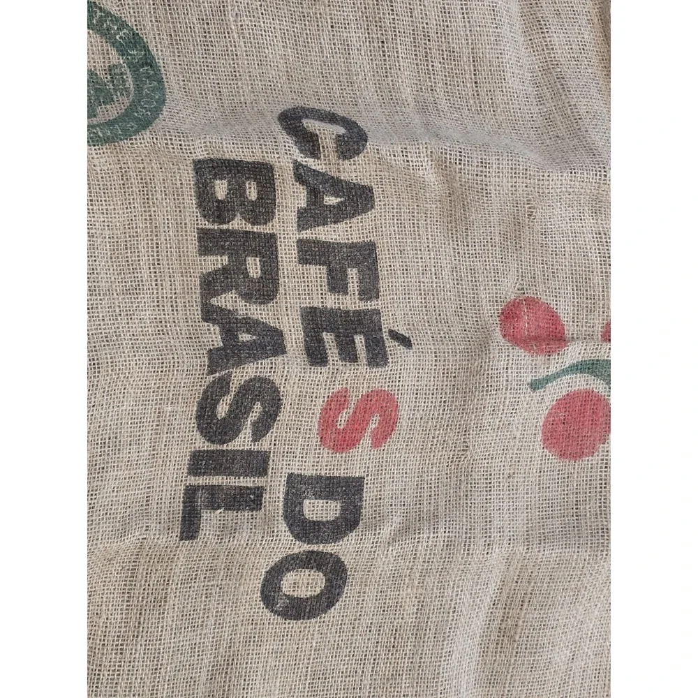 Coffee Bean Sack Bag Cafes Do Brazil Coffee Sack Burlap Sack‎